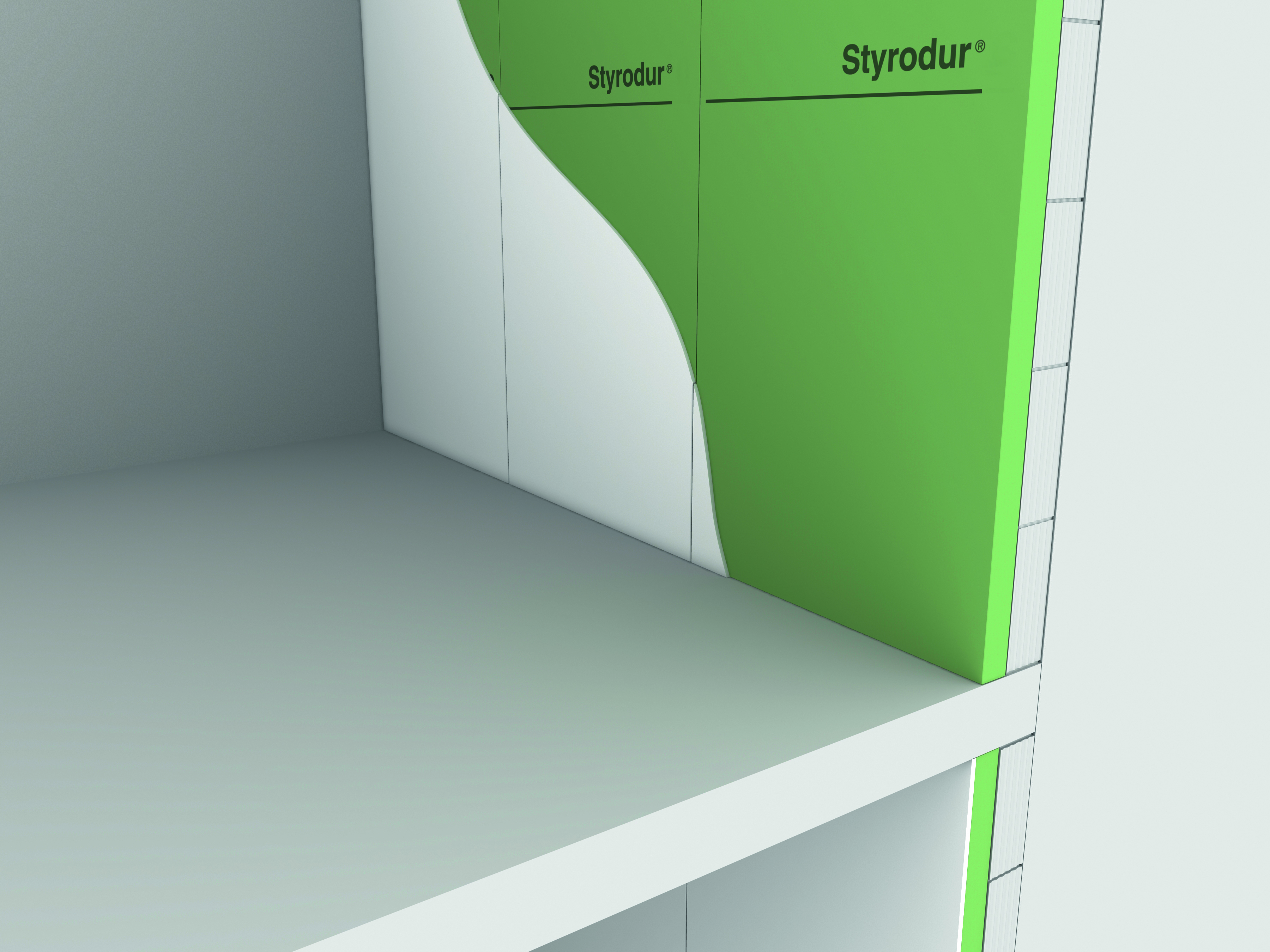 Innendämmung - Sonstiges - Einsatzgebiete - Sicher. Stark. Styrodur - der  grüne Dämmstoff von BASF